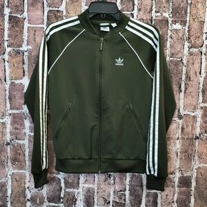 adidas Originals Women Green Track Jacket XS